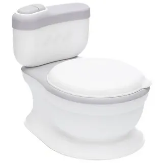 fillikid Mini Toilette mit Fach Exklusiv in Grau Weiß | Gr.: onesize