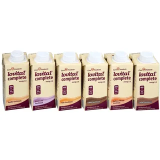 apo products gmbh & co kg Lovital Complete 2.0 HP Trinknahrung Vanille Mischkarton 24 x 200 ml