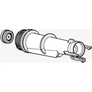 Hansgrohe Anschlussstutzen für Raindance Select E Handbrause, 93089000,