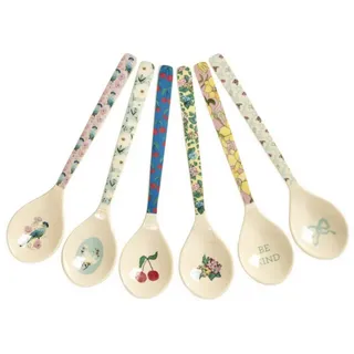 Rice Teelöffel Show Your True Colors 6er-Set, diverse Farben