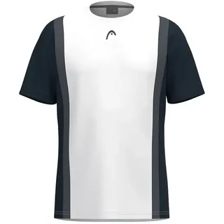 Head Racket Head Club 25 Tech T-Shirt Herren, weiß / weiß