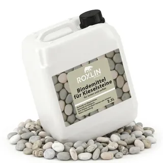 roxlin Botanic Kiesbinder Kiesverfestiger Bindemittel für Kies/Schotter Aller Art Mulchbinder Gartenbahn Steinweg