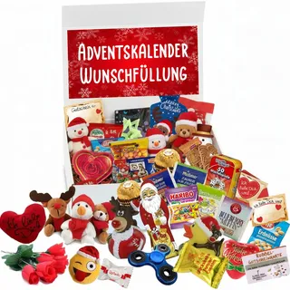 Wunsch-Füllung für Adventskalender zum selber Befüllen - Auswahl aus über 700 Füllartikeln. für Frauen, Männer, Kinder und Partner.