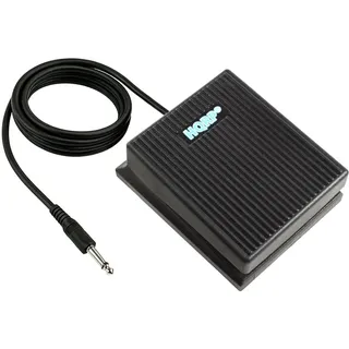 HQRP Fußschalter kompatibel mit Alesis SR-16 SR-18 Roland CR-1000 Drum Machine DP-2 Dämpfer Sustain Pedal