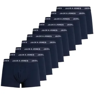 JACK & JONES Solid Boxershorts 10 Einheiten Navy Blazer / Detail Navy Blazer S