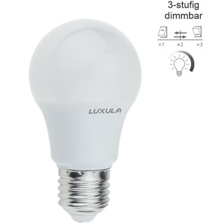 LUXULA LED Leuchtmittel E27, 3-stufig dimmbar,,