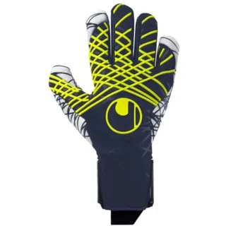Uhlsport Torwarthandschuhe Prediction Ultragrip 101132601 12 - Marine/weiß/Fluo gelb