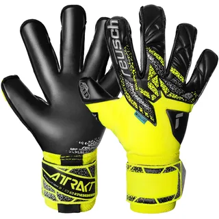Reusch Attrakt Gold X Evolution, Größe 10,5 in Gelb safety yellow / silver / black
