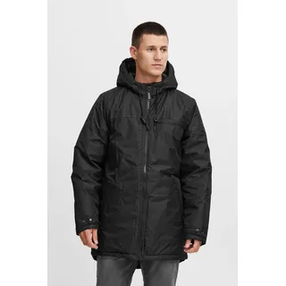 Winterjacke BLEND "BHOuterwear", Herren, Gr. XL, schwarz, Fleece, 100% Polyester, unifarben, regular fit Po-bedeckend, Jacken Winterjacke, Gemütliche Fleecejacke mit Reißverschluss