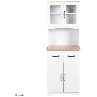 Hti-Living Küchenbuffet Anea Weiß