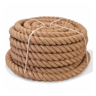 vidaXL Jute Seil 20 mm 50 m