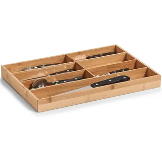 Zeller Bamboo Besteckkasten 44 x 30,6 x 4,3 cm