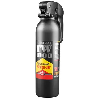 KH Security Marderspray Pfefferspray TW1000 Strahl FS 400 ml SUPER-GIGANT, Reichweite 4 - 5 Meter