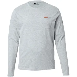 Forsberg Longsleeve mit Brusttasche hellgrau XL