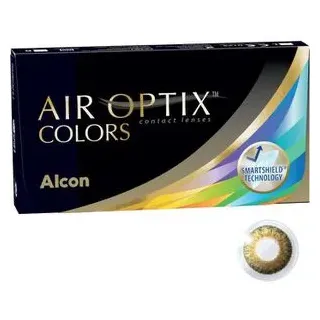 Alcon Air Optix Colors 2 St. 8.60 BC / 14.20 DIA / 0.00 DPT / Pure Hazel