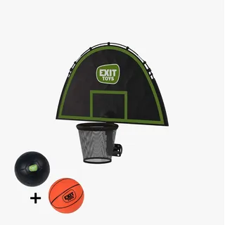 EXIT TOYS Mini-Basketballkorb grün/schwarz 45 cm