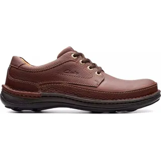 Clarks Nature Three - herren schnürschuhe - Braun - 48