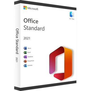 softwarewelt24 Office 2021 Standard (1 Mac) unbegrenzt Käuferschutz