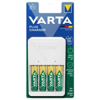 Varta Plug Charger 4x AA