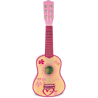 BONTEMPI Holzgitarre pink