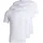 Classic Kurzarm-baselayer 3 Einheiten White 2XL