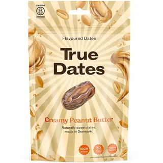 True Gum True Dates Datteln Peanut Butter natürlich süße weiche Datteln 100g