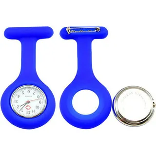 Nurse Watch Schwesternuhr Silikon Krankenschwesternuhr Pulsuhr Kitteluhr Pflege Dunkelblau #10