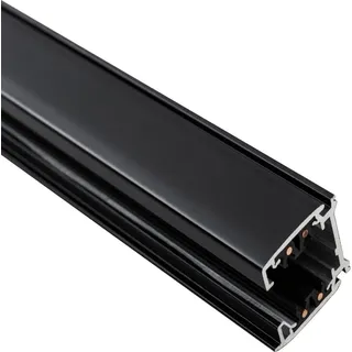 SpectrumLED Spectrum LED 3-Phasen Stromschiene (SPS 2) Aufbau 2m für Schienensystem Leuchten Strahler IP20 Schwarz 200 cm