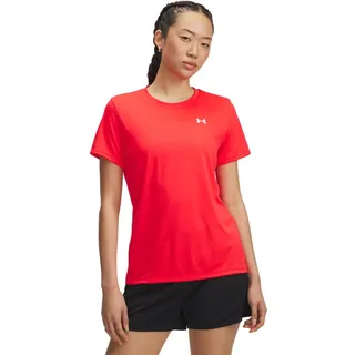 Under Armour Tech Damen T-Shirt, rot - MD