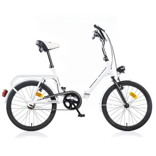 Aurelia Klapprad, 20 Zoll, Weiß