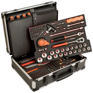 BAHCO Aluminium Werkzeugkasten 145-tlg. weiß