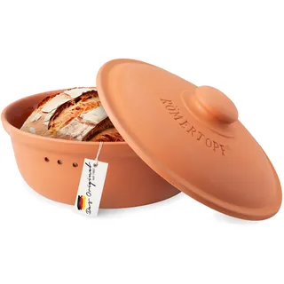 RÖMERTOPF Brottopf rund terracotta 4,5 Liter