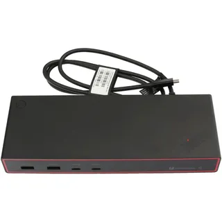 Lenovo ThinkPad Thunderbolt 4 Smart Dock Gen 2 7500 - 8K/60Hz, 4K/144Hz, 2x DP, 1x HDMI, 1x TB4, 4x USB-A (10Gbps) 2x USB-C, 2.5 Gbit-LAN, 100W PD 3.1, 135W Netzteil