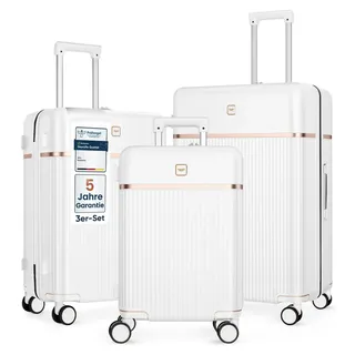 4fly Lumina Koffer-Set 3-tlg. weiß