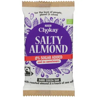 chokay b.v. Salty Almond Zartbitterschokolade 70 g