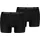 Everyday Basic Boxershorts Schwarz/Phantom M 2er