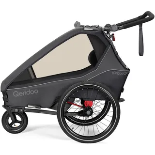 Kinderanhänger Kidgoo 2 steel grey