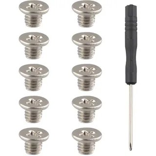 ZDE 10PCS M3 SSD Mounting Screws Kit M3x3mm Phillips Screws Fasteners Computer Motherboard Components with Screwdriver for Raspberry Pi Laptop PC Hard Drive