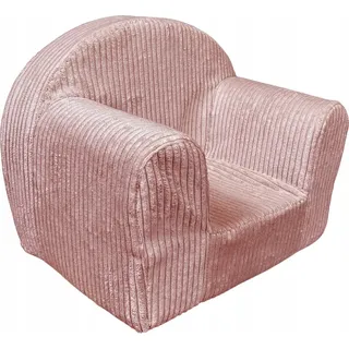 FORTISLINE Kindersessel Mini 40 x 33 x 39 cm Cord altrosa