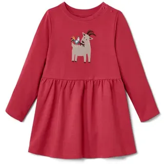 Tchibo - Kleinkind-Sweatkleid - Rot - Kinder - Gr.: 86/92 - rot - 86/92