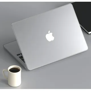 KEROM für MacBook Air 13 Hülle 2025 M4, 2024-2022 M3 M2 A3240 A3113 A2681, Ultradünne Matte Kunststoff Hartschale Case und Tastaturschutz für MacBook Air 13'' M4/M3/M2 Chip (2022-2025), Transparent
