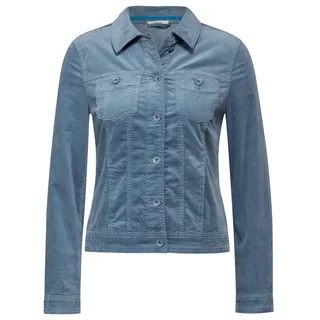Cecil Damen B212275 Cordjacke, Dove Blue, XXL - XXL