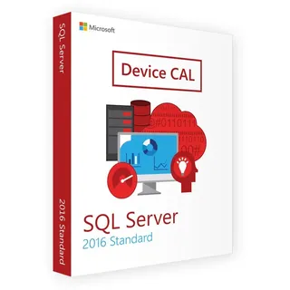 Microsoft SQL Server 2016 | 50 Device CALs | Blitzversand