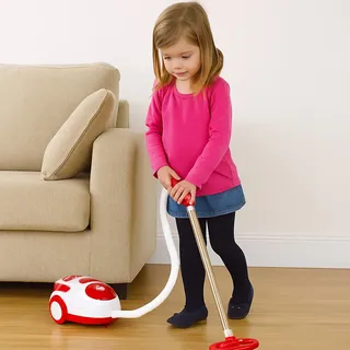 Kinder Rollenspiel Staubsauger Hoover Realistisch Spielzeug Rot Mit Licht & 1182