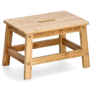 Zeller Schemel Bambus 25 x 25 x 38,5 cm Braun