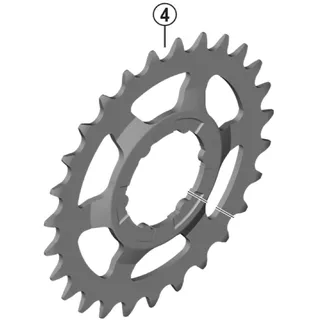 Shimano CSC7000 Ritzel Schwarz 27 Zähne
