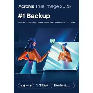 Acronis True Image 2025 ESD 1 Computer Win/Mac/Android/iOS