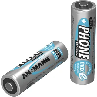 Ansmann DECT maxE HR06 Mignon AA 1300 mAh 1,2V, 2 Stück