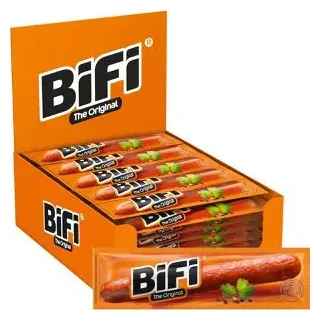 Bifi Fleischsnack Original, herzhafte Salami, je 20 g, 40 Stück