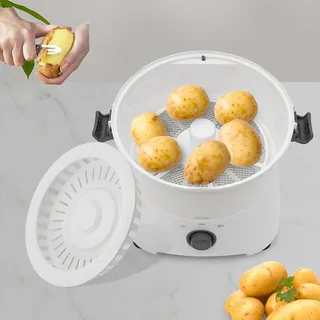 Automatische Kartoffelschälmaschine, 85w Gemüse Dehydrator, Peeler Spinner Commercial, elektrische Schälmaschinen für Küche